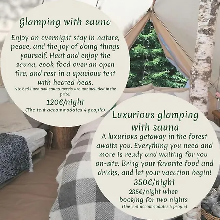 Kuusehaldja Glamping Kohila