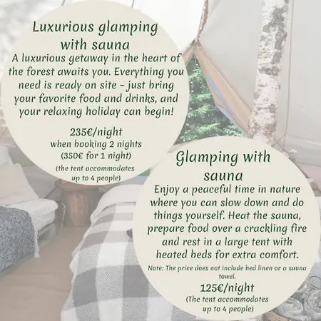 Kuusehaldja Glamping Campismo de Luxo *